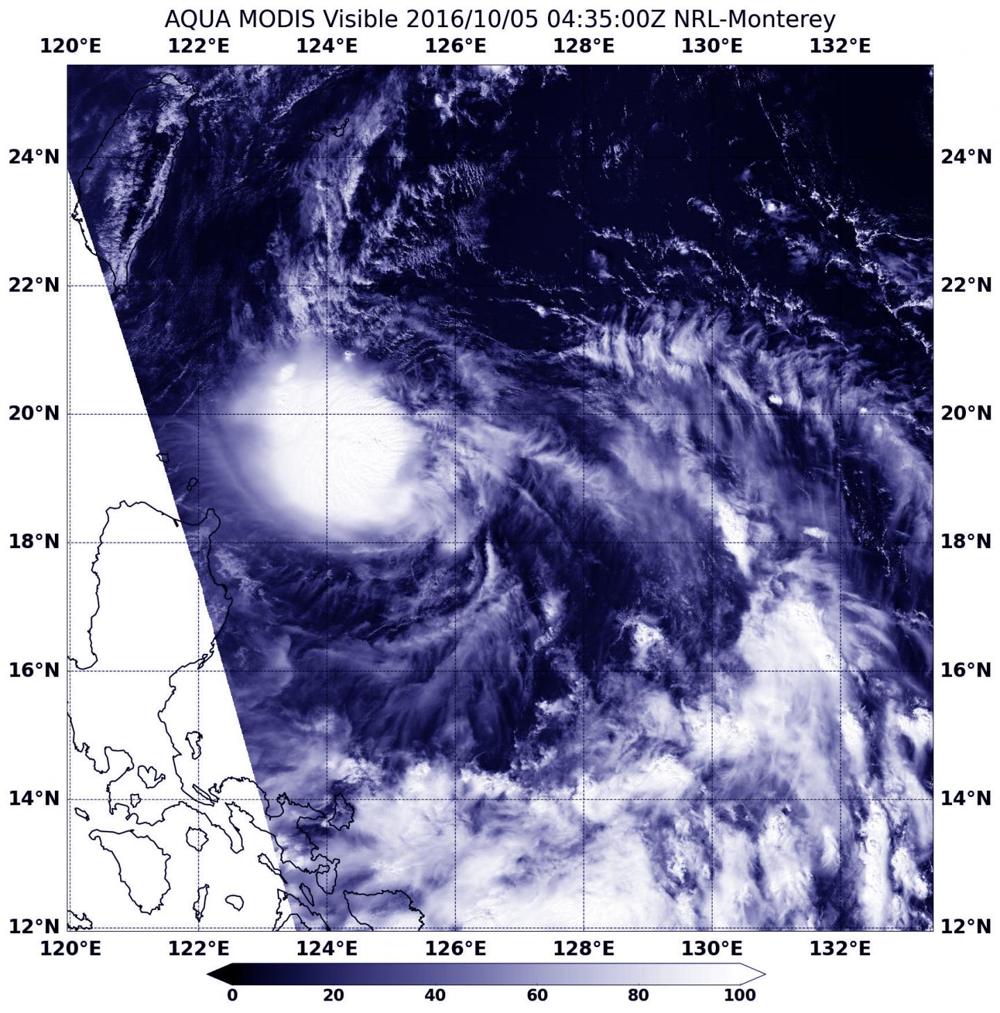 NASA Sees Tropical Depression 22W Form - Research & Development World