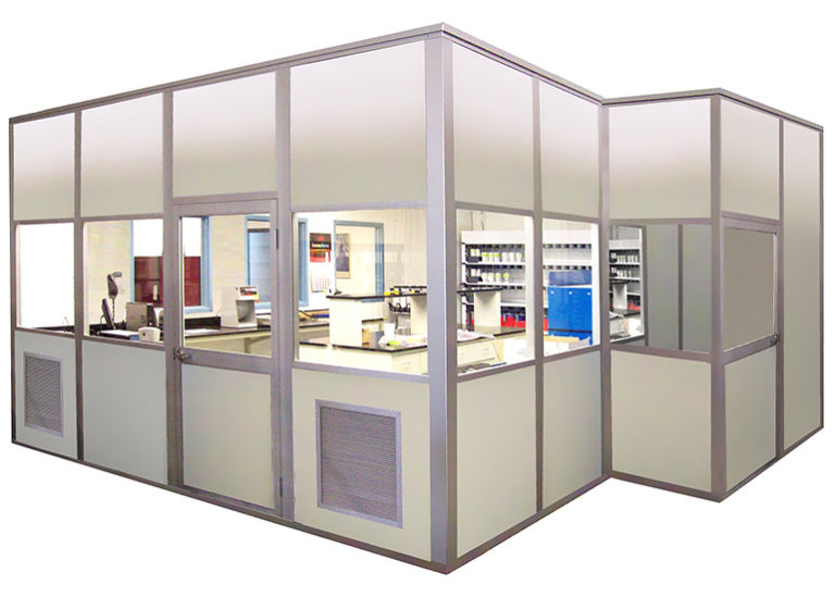 Modular Clean Labs provide quick, HEPAfiltered laboratory space