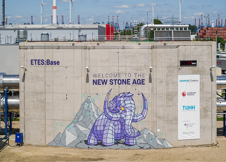 R&D 100 winner of the day Electric Thermal Energy Storage Key