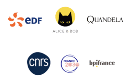 Quantum logo collage