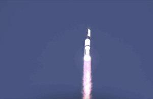 From SpaceX launch footage on X