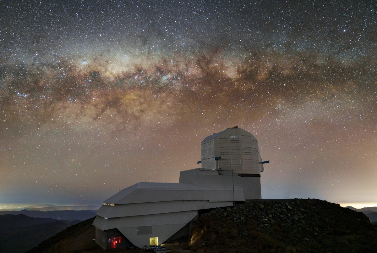 Milky Way galaxy viewed from Cerro Pachón
