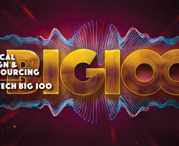 The Medical Design & Outsourcing Medtech Big 100 2025 logo.