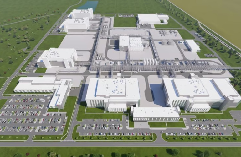 A planned Lilly site in Lebanon, Indiana