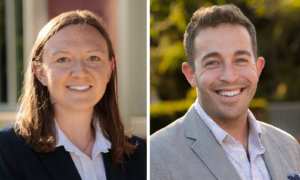 Parallel Bio co-founders Juliana Hilliard (left) and Robert DiFazio. Photo: Parallel Bio