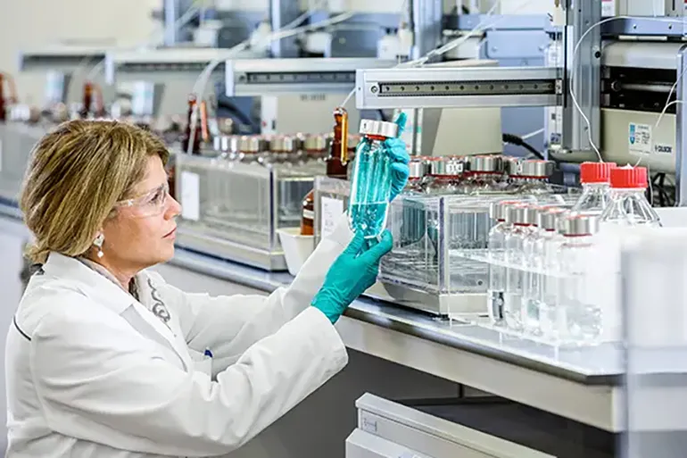 Lab image courtesy of Merck & Co. 