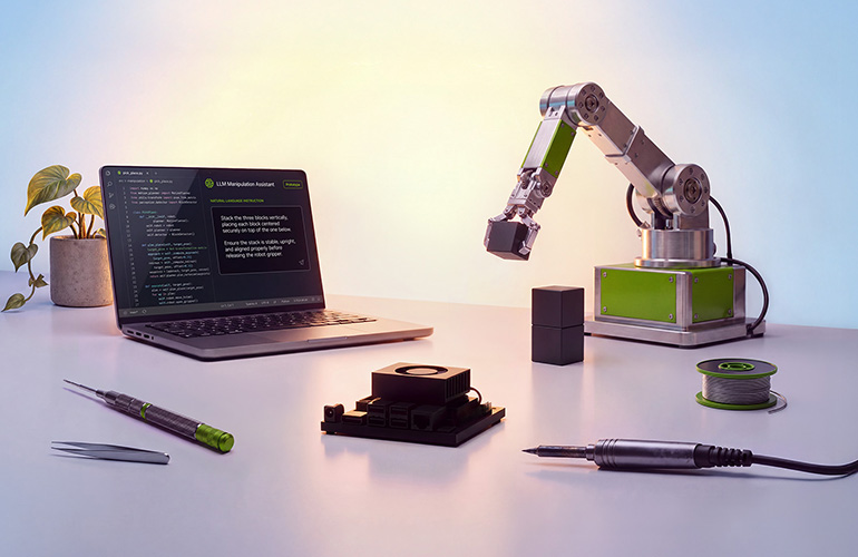 NVIDIA says Jetson Orin Nano 2 delivers 78 TOPS of AI compute with 8GB of memory in the same form factor as its predecessor, with availability expected in the first half of 2027. Image courtesy of NVIDIA.