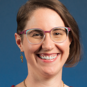 Headshot of Andrea Jacobs, senior director of AI at CAS.