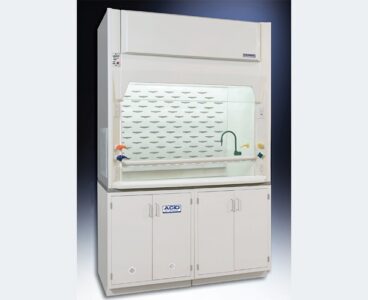HEMCO offers UniFlow fume hoods with application-specific liners